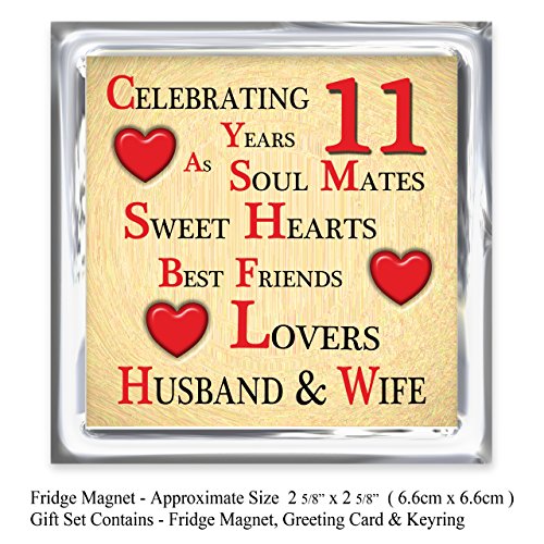 11 year wedding anniversary message for husband