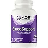 AOR - GlucoSupport, 30 Capsules 30-Day Supply - Blood Glucose Support and Blood Sugar Control - Insulin Resistance Supplement