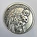 Saint Christopher Pocket Coin Token Travel Traveler Protection Protect Catholic Charm Medal Religious Gift Prayer Pray 1 1/8