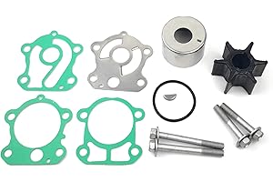 WINGOGO 67F-W0078-00-00 Water Pump Impeller Repair Kit Replacement for Yamaha Outboard 75 80 90 100 HP F75 F80 F90 F100 4 Str