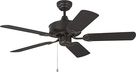 Monte Carlo 5hvo44bz Haven 44 Outdoor Ceiling Fan With Pull Chain 5 Abs Blades Bronze