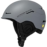 OutdoorMaster ELK MIPS Ski Helmet - Snow Sport Helmet Snowboard Helmet for Men Women & Youth