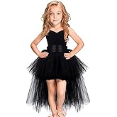 Tao-Ge Halloween Tutu Dress for Girls Tulle Dresses Fairy Princess Dress for Kids Toddler Little Girl Birthday Party Outfit