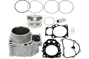 SCITOO Cylinder Piston Gasket Top End Rebuild Kit for Honda for Rancher 420 TRX420FA 4x4 AT 2009-2014, for Honda for Rancher 420 TRX420FA2 4x4 Auto DCT EPS Camo 2017, 12100-HP7-A00 12100-HP5-600