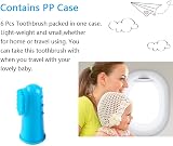 Vicloon Silicone Baby Finger Toothbrush 6 Pack with Clear Case Set view 6