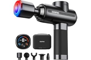 RENPHO Active Thermacool 2 Massage Gun with Heat and Cold, Christmas Gifts, [2025 Upgraded] Percussion Deep Tissue Handheld Neck Massager, FSA Approved, Muscle Masajeador for Men Women Athletes HSA