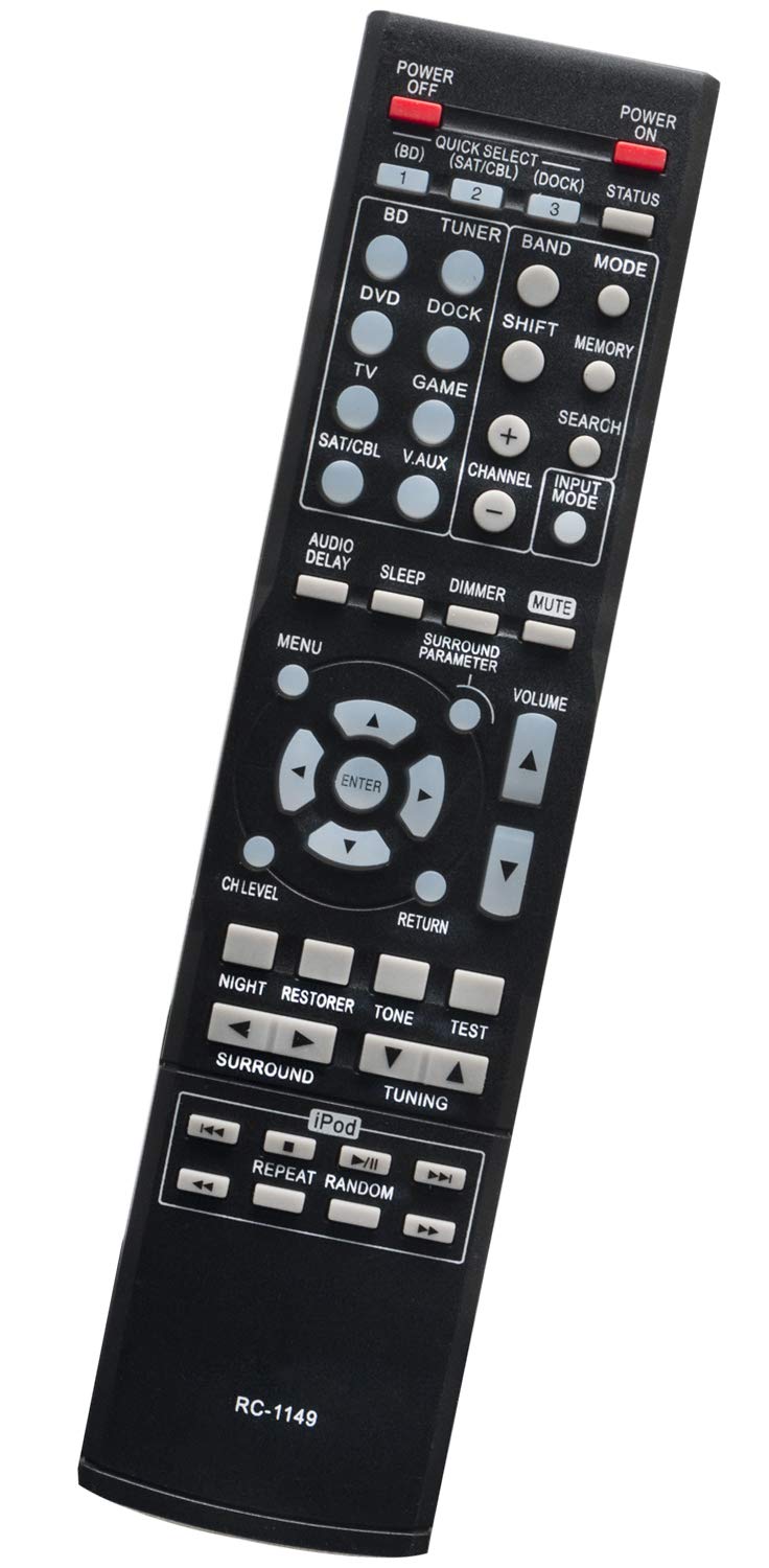 ALLIMITY RC-1149 RC1149 Remote Control Replace for Denon AV Surround Receiver AVR-391 AVR-1311 AVR391 AVR1311