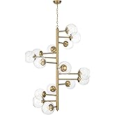 Minka Lavery 1894-894 Millikan Pendant, 15 B10.5 E12 Socket(s), Signature Brass (Bulbs Not Included)