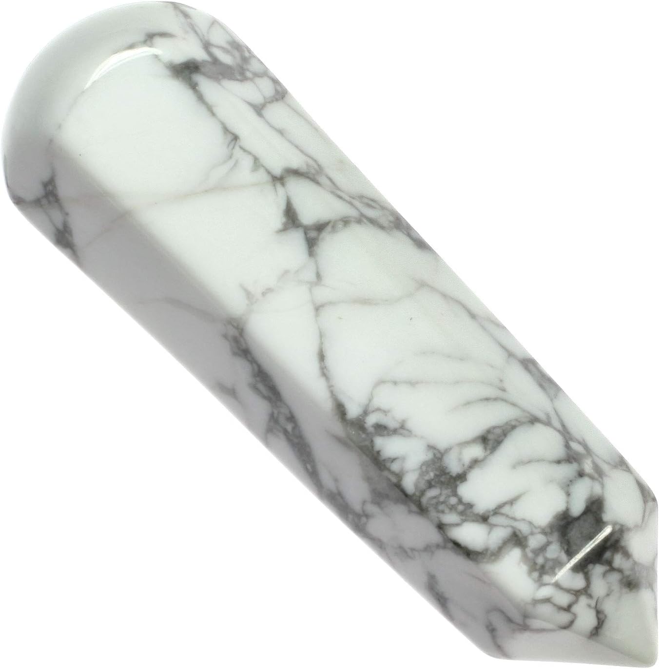 Howlite Crystal Massage Wand 