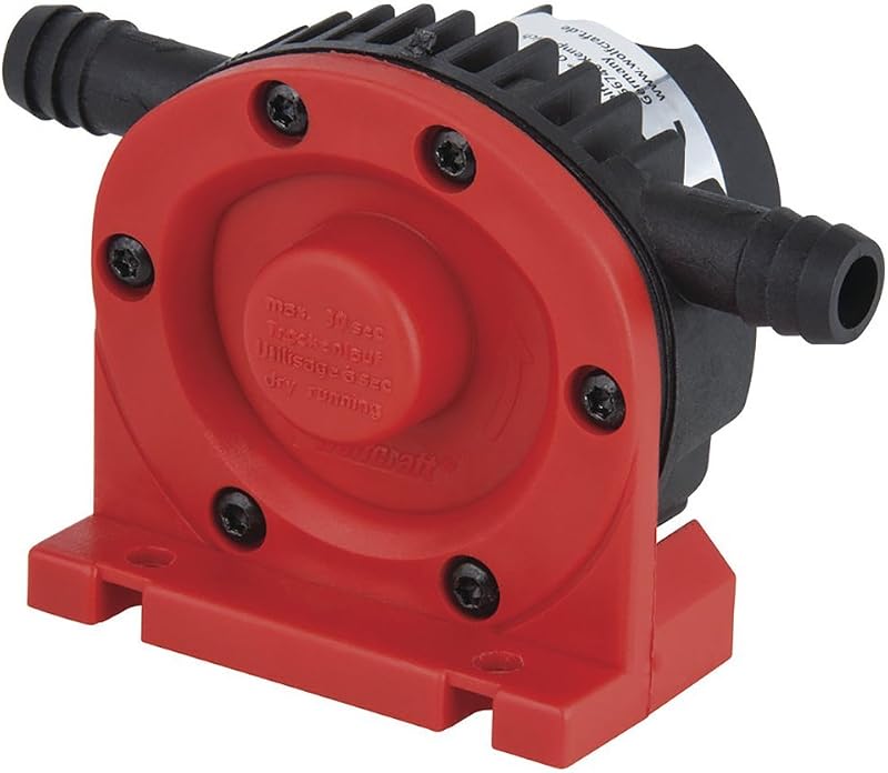 wolfcraft Drill Pump 1300 L/h Plastic Housing for Pools Waterbeds Barrels