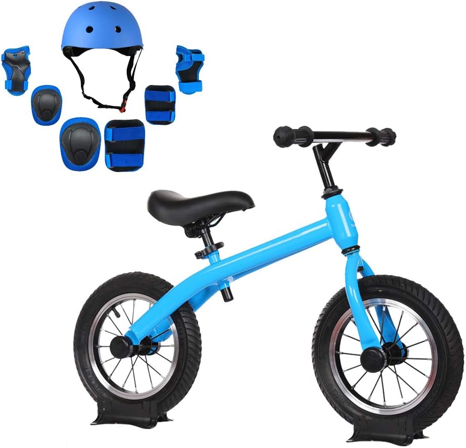 balance bike and helmet