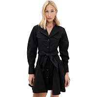 staud rocco mini dress STAUD Women's Rocco Mini Dress, Earth, 0 at Amazon Women's Clothing store