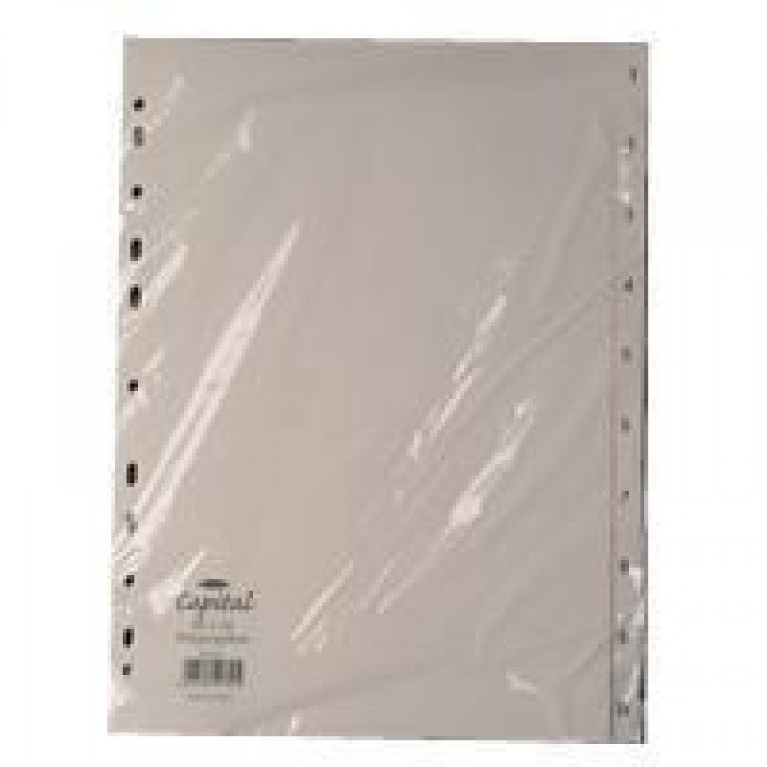 Whitebox WX01353 A4 Polypropylene Index - White