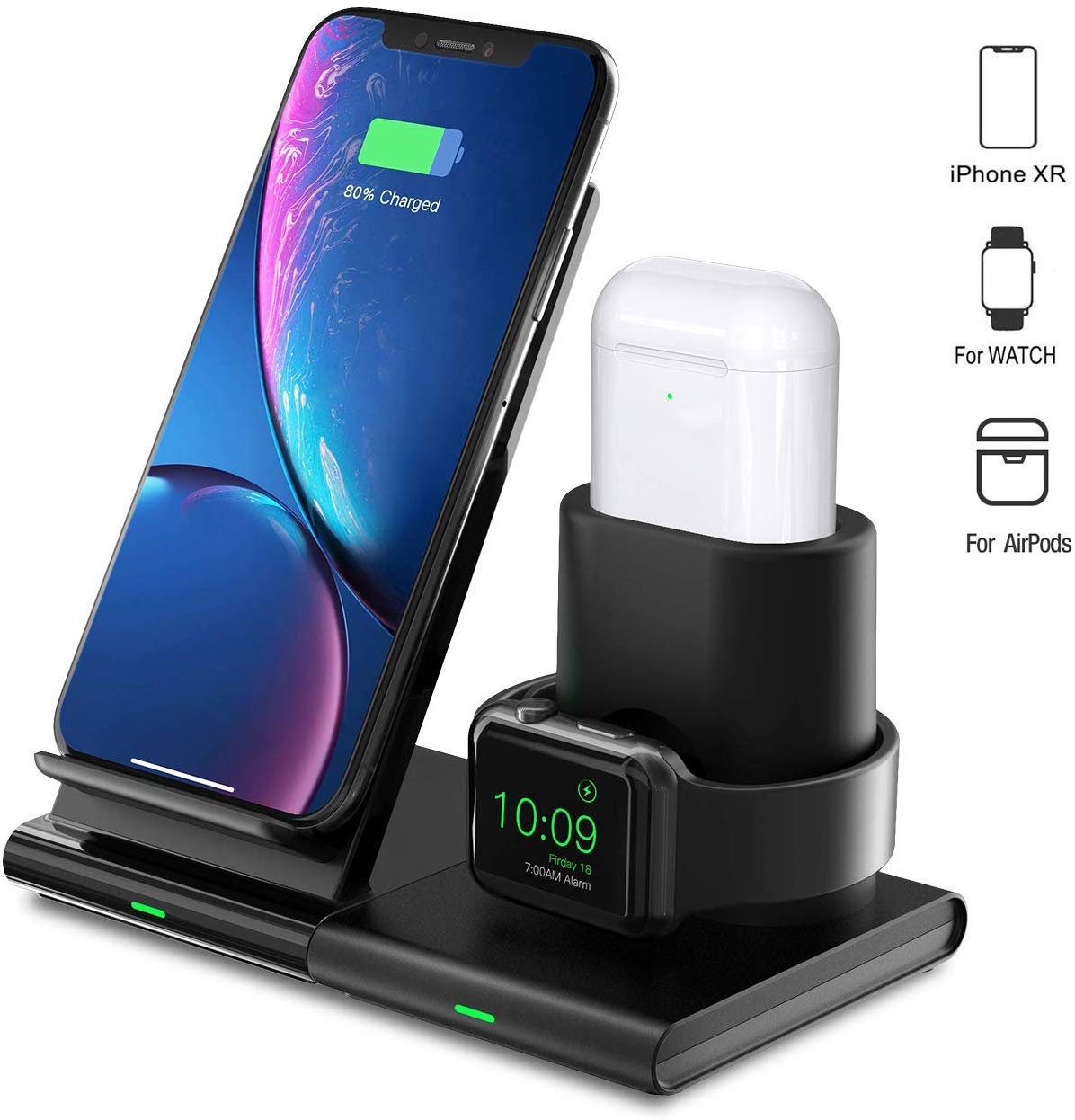 Seneo 3 In 1 Wireless Charger Apple Wat Buy Online In Trinidad And Tobago At Desertcart