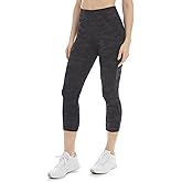 Danskin Womens High Rise Capri Camo Leggings