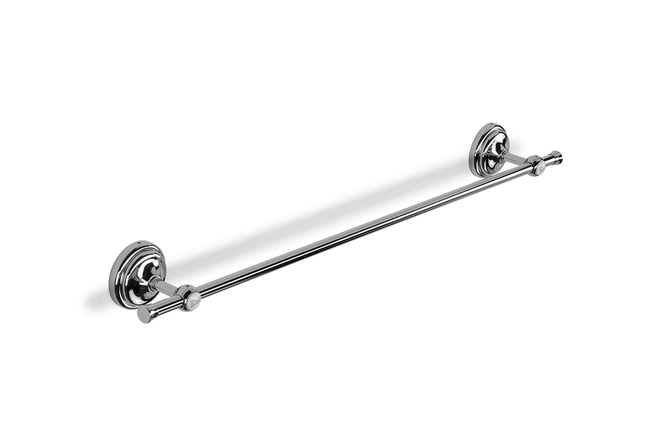 Croydex Flexi-Fix 1919 Easy to Fit Towel Bar, Chrome, 8.4 x 69.5 x 7 cm — image 1