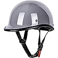 Yesmotor Half Helmet Polo Cap Half Shell Open Face Motorcycle Helmet - DOT Approved