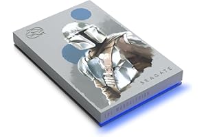 Seagate The Mandalorian Drive Special Edition FireCuda External Hard Drive 2TB Officially-Licensed - 2.5 Inch USB 3.2 Gen 1 B