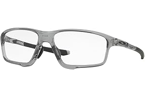 Oakley Men's OX8080 Crosslink Zero Asian Fit Prescription Eyewear Frames