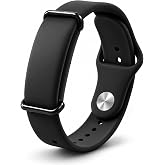 Silicone Band Compatible with Google Fitbit Air, Adjustable Sport Strap | Soft Silicone Replacement Band, Adjustable Sport Wrist Strap with Secure Buckle for Women and Men