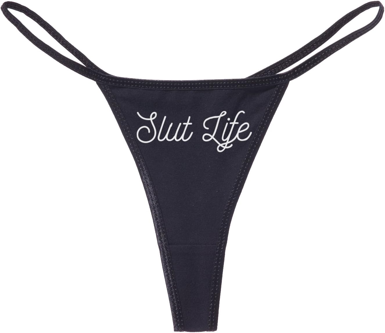 Life Funny Women's Cotton Thong Bikini