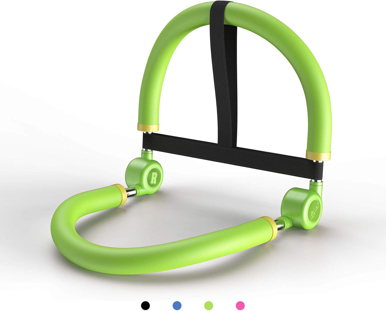 MBB Ab Equipment, Home Ab Machine Function Movement Multiple Core Strength, Abdominal Training 10 in 1 Magic Body Builder with 3 Levels Resistance for Teenage, Women and Men.122 Country Patented Green : Sports & Outdoors