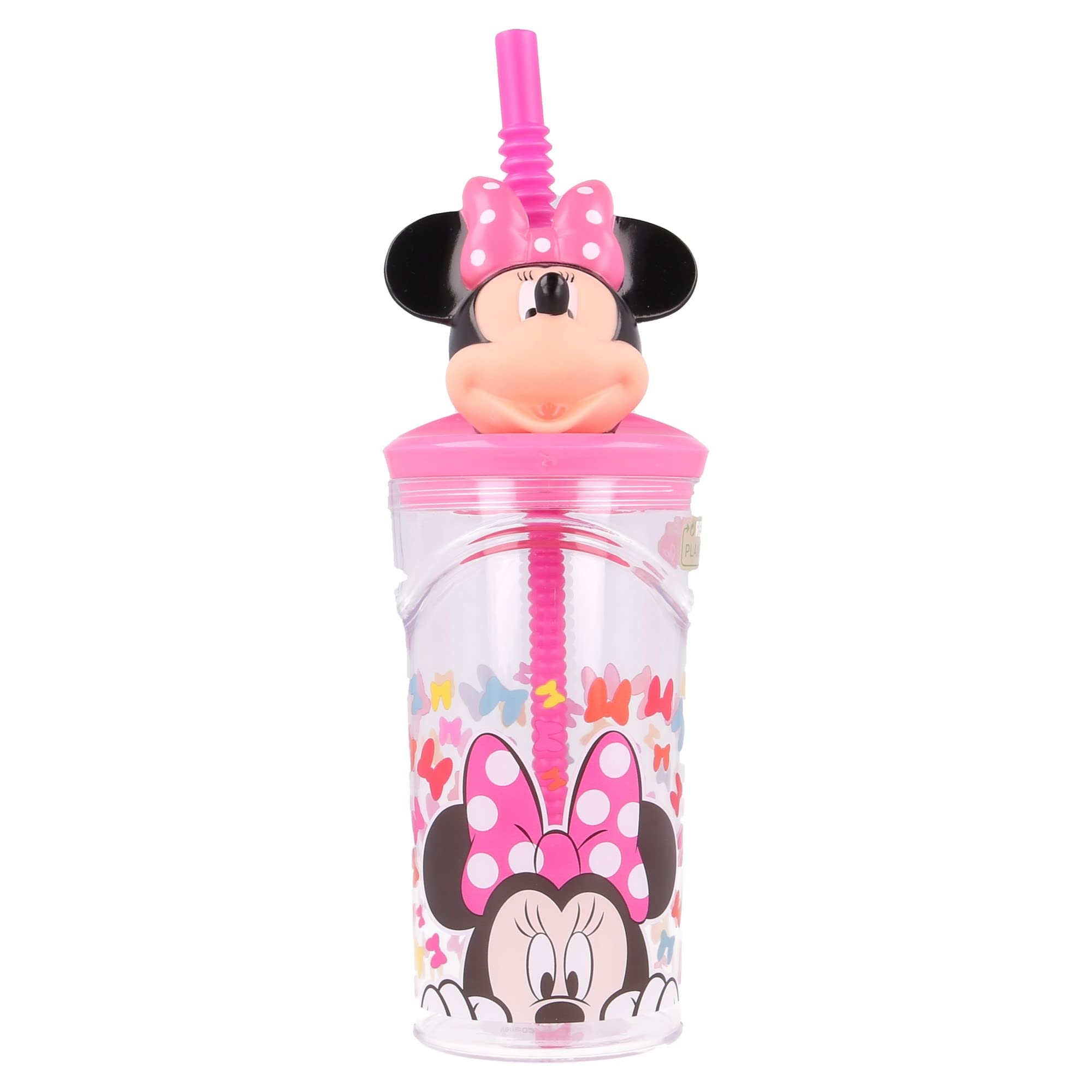 STOR |3D Figurine Tumbler 360 Ml Minnie So Edgy Bows