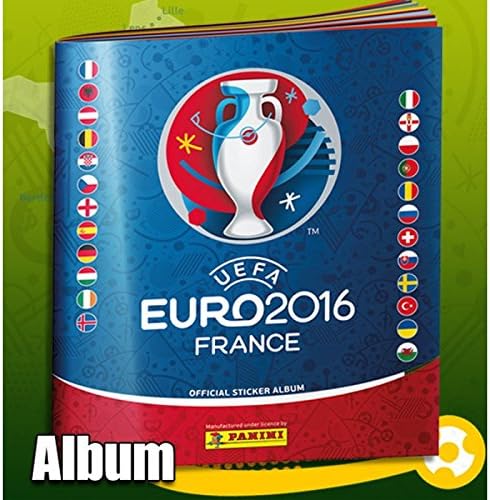 Euro 2016 France – Album for 680 Stickers, Multi-Colour