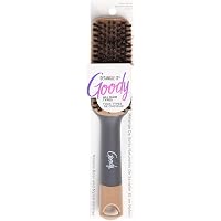 ANNIE Wave Soft Brush – Wildschweinborsten Bürste Für Lockiges Haar – Modell 2080, Natürliches Holz