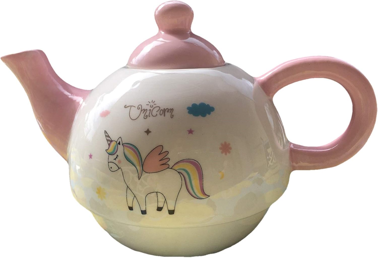 Amazon Com Unicorn Teapot Tea For One Small One Cup Teapots