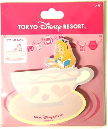 Amazon Co Jp アリス 不思議の国のアリス 立てられる メモ ステーショナリー ディズニープリンセス 東京 ディズニーリゾート限定 グッズ お土産 おもちゃ