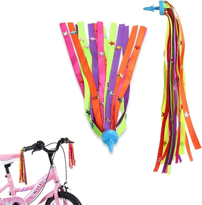 MINIFACTORY Kids Bicycle Streamers Bike Scooter Handlebar