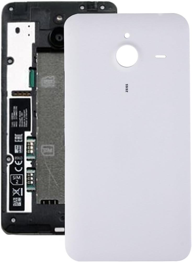 Cellphone Replacement Parts iPartsBuy for Microsoft Lumia 640 XL Battery Back Cover replacement parts (Color : White)