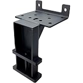 Winch Hitch Mount, Winch Mounting Plate for 2"x4" Stake Pocket, Heavy Duty Universal Winch Mounting Plate for 2500-3500LB ATV/UTV Winches