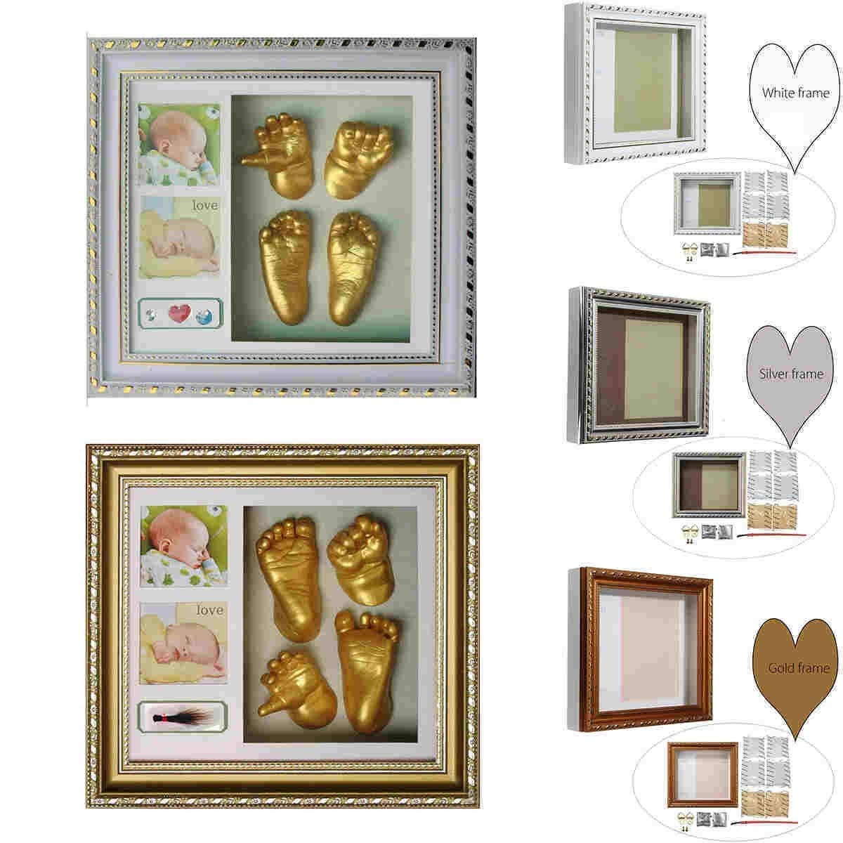 diy baby hand and footprint