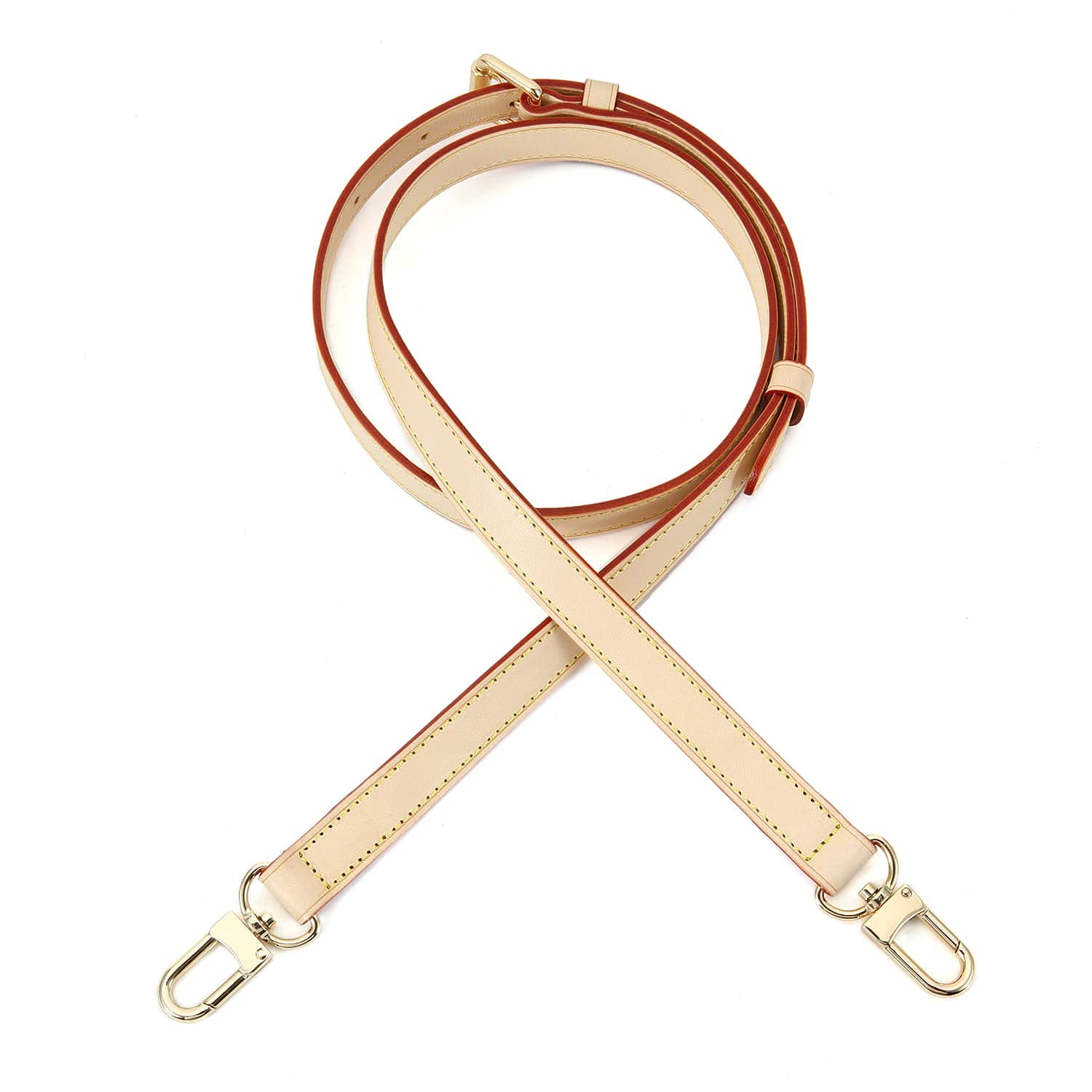 Natural vachetta leather Shoulder Strap Adjustale Crossbody replacement straps for Leather Bags Alma Speedy 30 Eva DIY Handbags โ image 1