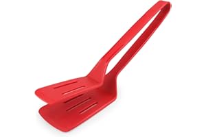 Silicone Kitchen Tongs 11 Inch Premium Stainless Steel Barbecue Clamp Multipurpose BBQ Clamp Spatula for Gripper Bread Clip/F