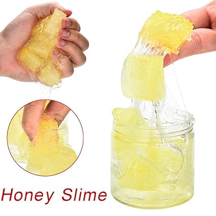 Amazoncom 170ml Honey Slime Pausseo Super Soft Honeybee