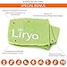 Liryo Yoga Strap with Loops - Include Cooling Towel, Exercise Poster, e-Book & Carry Bag