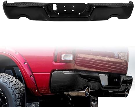Rear Step Bumper Assembly Fit For 2009-2018 Dodge Ram 1500 2010-2012 Ram 2500 3500