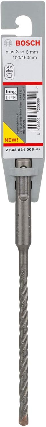 Bosch SDS Plus-3 Hammer Drill Bit 14 mm 160 mm Grey view 6