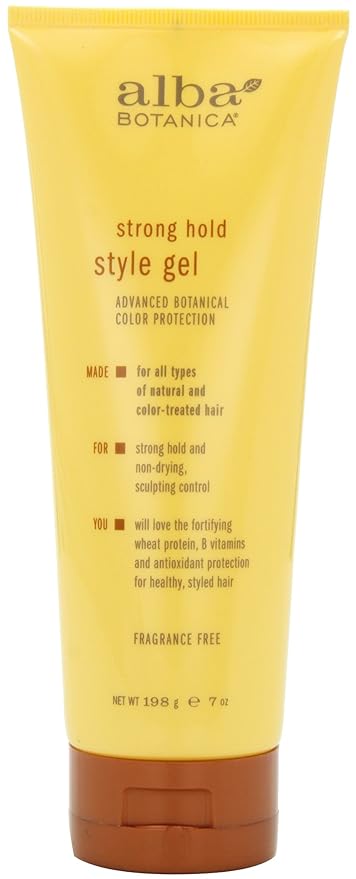 Buy Alba Botanica Strong Hold Style Gel 7 Ounce Tube Online At Low