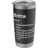 Britta Name Definition Dictionary Stainless Steel Insulated Tumbler