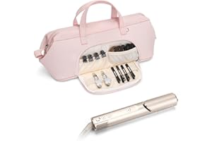 LOTOUR Hair Tools Travel Case Bag for Shark HD430 FlexStyle/Dyson Airwrap/Dyson Supersonic Hair Dryer, Portable Travel Storage Organizer for Hair Attachments Waterproof