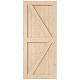 EaseLife 36in x 84in Sliding Barn Wood