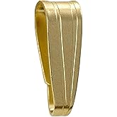 JewelrySupply Snap Bail 6.5x2.5mm 14k Solid Yellow Gold (Package of 1)
