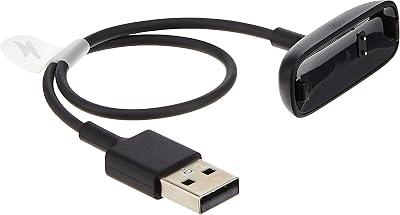 Fitbit Inspire 2 Charging Cable Black Replacement Charger Cord