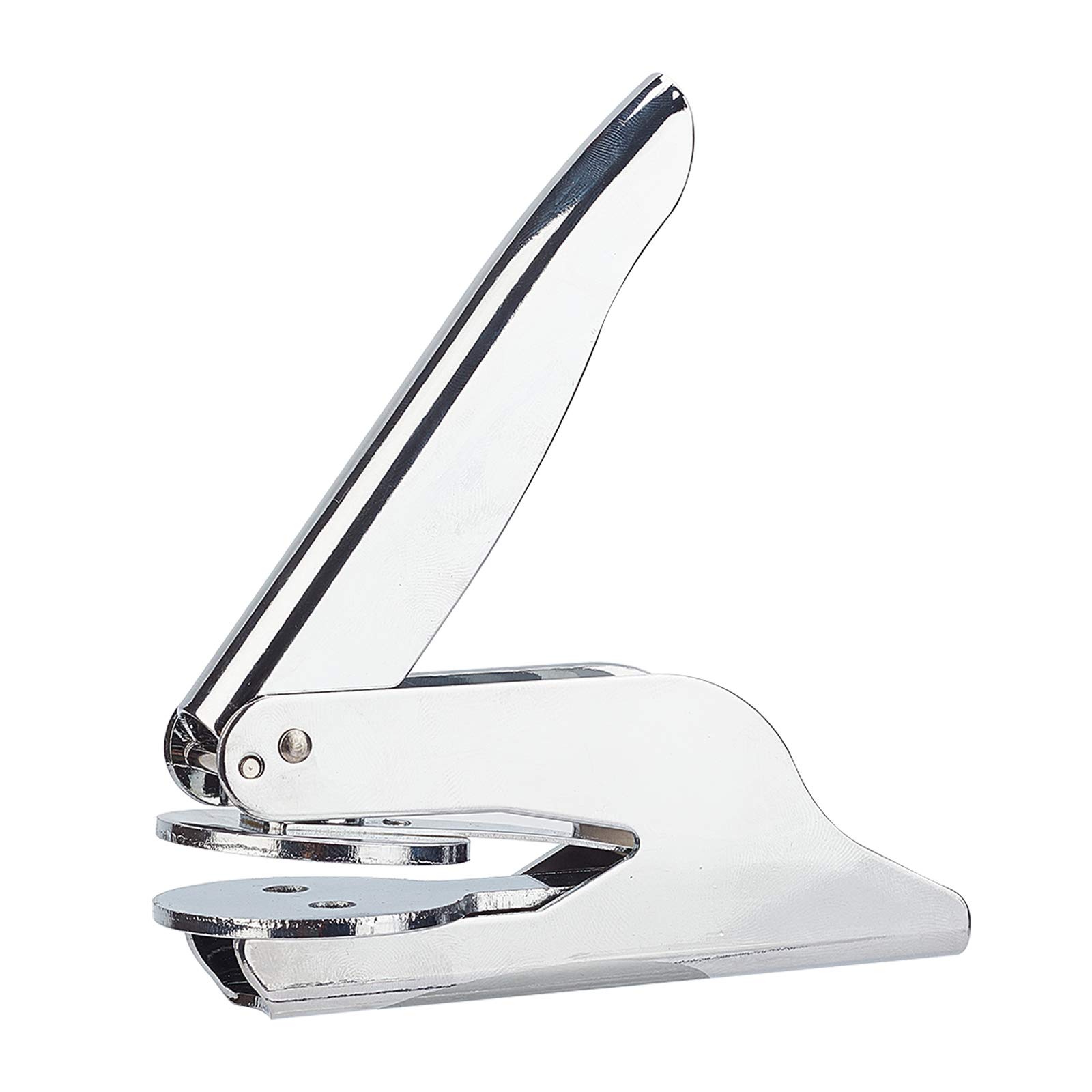 PH PandaHall Stainless Steel Seal Embosser, Hand-Held Embossing Stamp, for Books, Envelopes, Napkins, 118.5x52x23.5mm (without Seal)