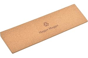 Hugger Mugger Cork Yoga Wedge - Natural Traction, Joint Support, Durable and Stable, Made from Renewable Cork, Great for Downward Dog BL-CORK-WEDGE