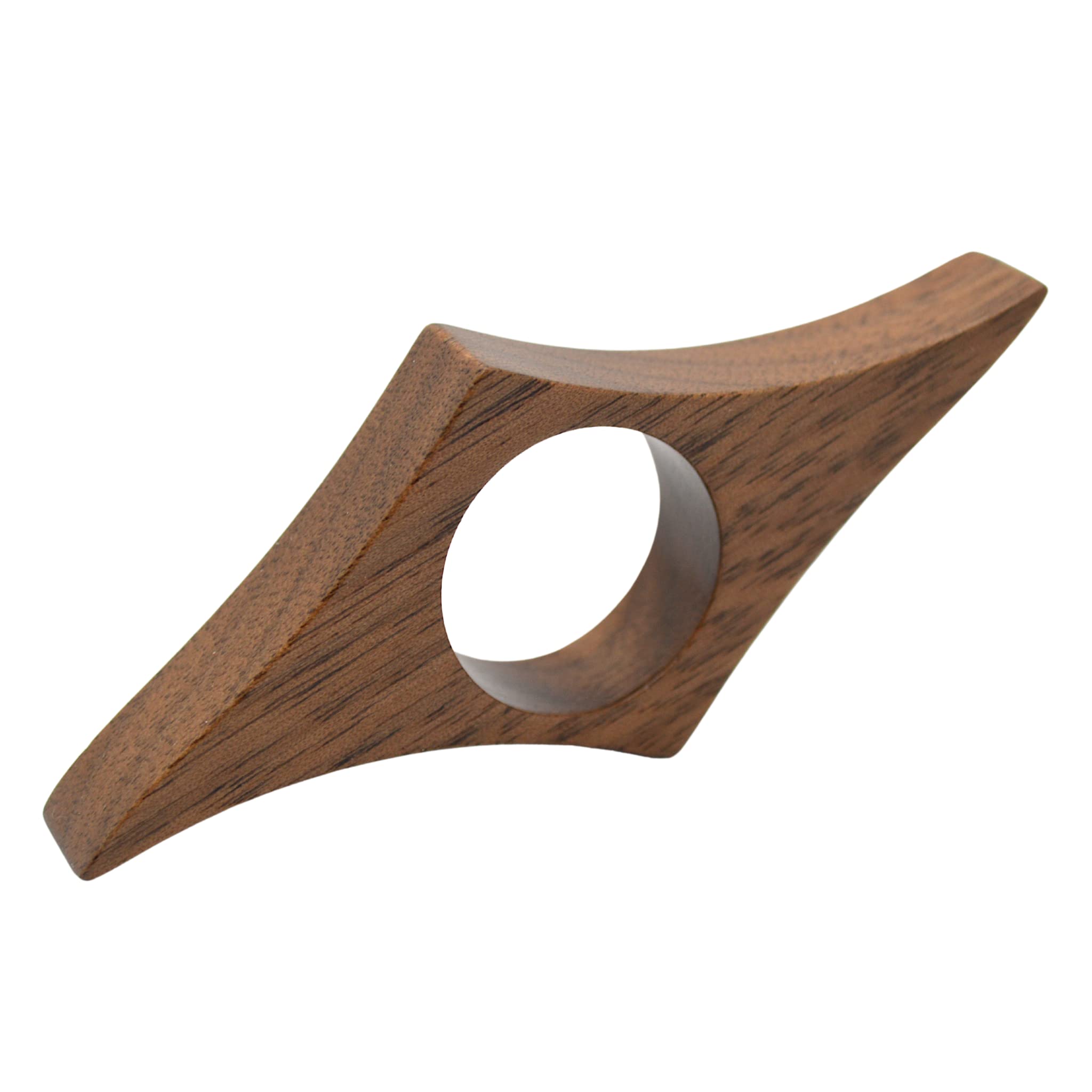 Readerly Book Page Holder - Handmade Walnut Thumb Book Accessories - Literary Gift for Readers & Book Lovers (Large - 2.5cm Hole)